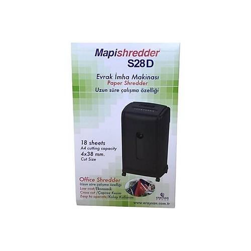 Mapishredder S28 D Evrak Imha Makinesi