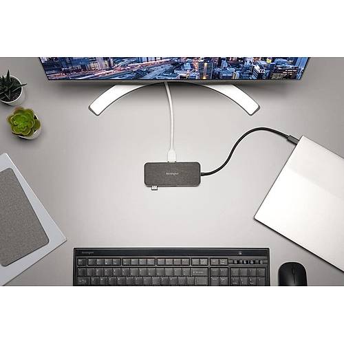 Kensington SD1650P USB-C 100W 4K Ta��nabilir Ba�lant� �stasyonu USB �oklay�c�