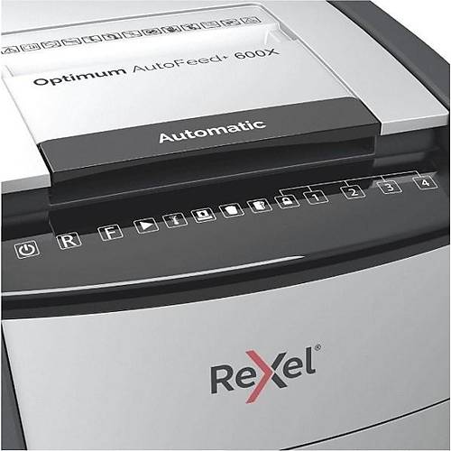 Rexel Optimum Autofeed 600X Otomatik Çapraz Kesim Evrak Imha Makinesi