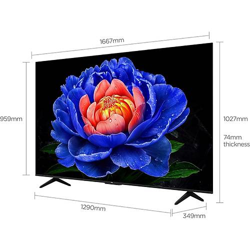 TCL 75T6DGTV 4K UHD QLED 75