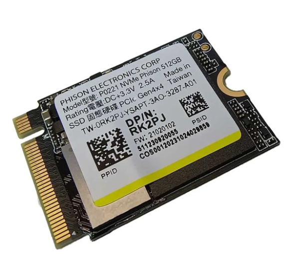 Dell PHISON P0227 512GB M.2 NVME 2230 SSD