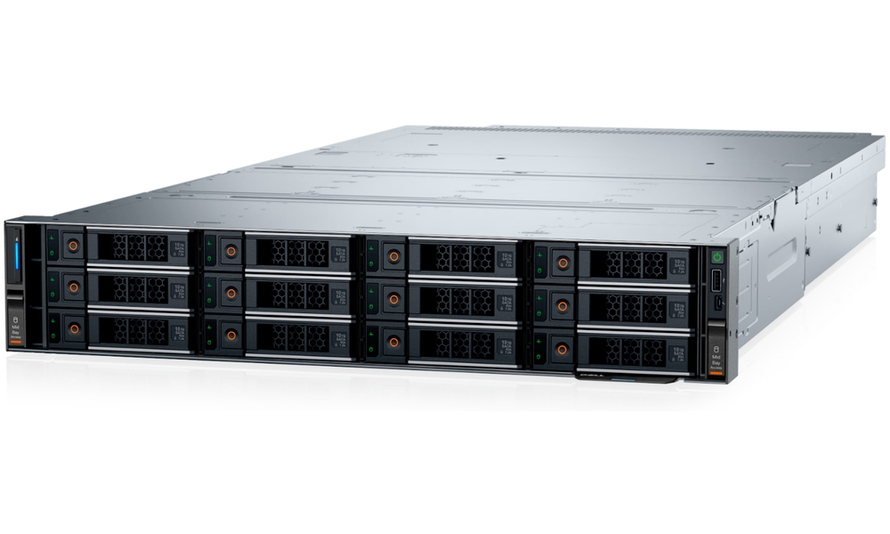 DELL PowerEdge R760XD2 2*Xeon Sİlver 4410Y (12C/3.9Ghz) 64GB DDR5