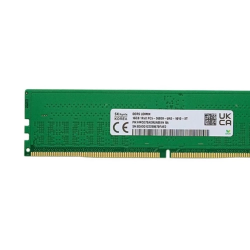 HYNIX 16GB NON-ECC UDIMM DDR5 5600 1RX8 DDR5 HMCG78AGBUA08