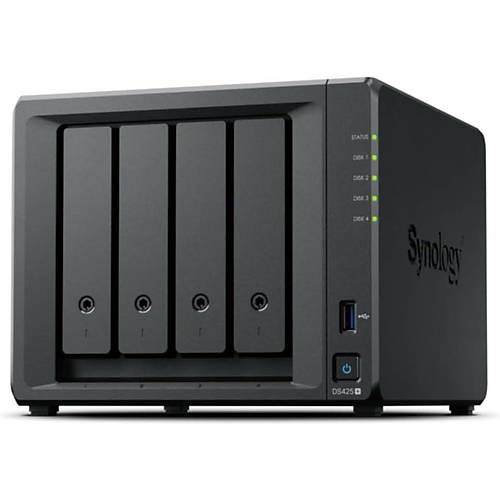 SYNOLOGY DS425 PLUS CELERON QC- 2GB RAM- 4-diskli Nas Server (Disksiz)