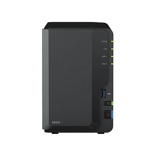 SYNOLOGY DS223 REALTEK RTD1619B (1.7GHz 4CORE) 2GB RAM- 2x3