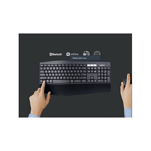 LOGITECH MK850 Q TR PERFORMANS KABLOSUZ KLAVYE MOUSE SET S�YAH 920-008230