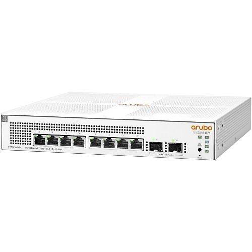 HPE Aruba Instant On 1930-8G JL681A 8 Port PoE+ 2SFP 124W Y�netilebilir Switch