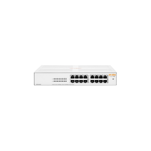 HPE Aruba Instant On 1430-16G R8R47A 16 Port 10/100/1000 Mbps Gigabit Switch