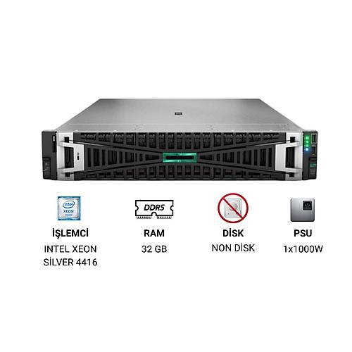 HPE DL380 G11 4416 32GB 8SFF MR408I-O 1x1000W P60636-B21