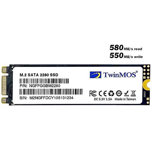 TWINMOS 1TB 580/550 M.2 SSD NGFFGGBM2280