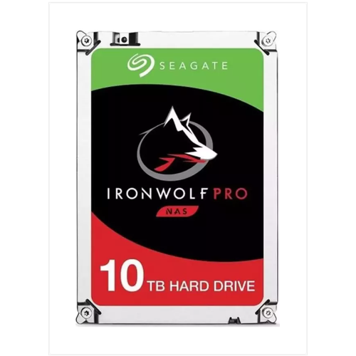 10 TB SEAGATE 3.5 IRONWOLF PRO SATA3 7200RPM 256MB ST10000NT001 (Resmi Distribit�r �r�n�)