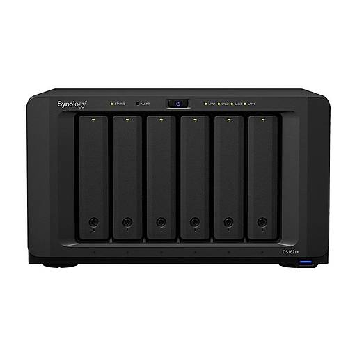 SYNOLOGY DS1621 PLUS  RYZEN V1500B(2.2GHz 4-Core) 4GB RAM 6x3.5