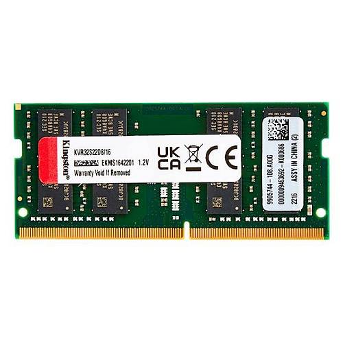 KINGSTON 32GB DDR4 3200MHz CL22 SODIMM KVR32S22D8/32
