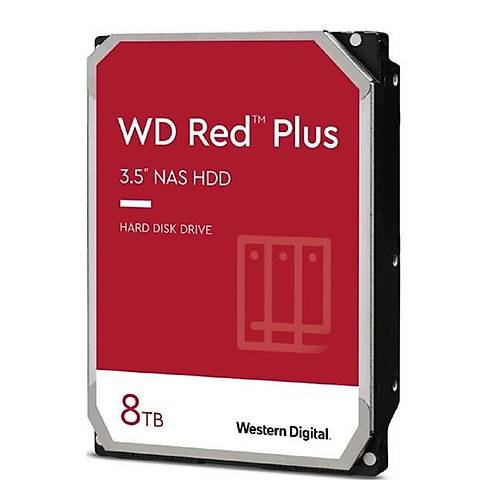 WD Red Plus Nas 8TB 3.5'' 5640Rpm SATA WD80EFPX