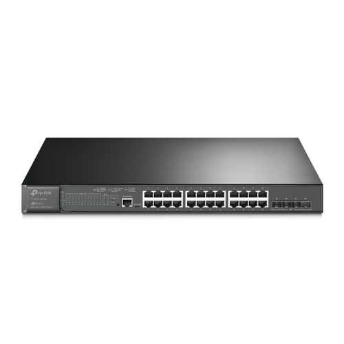 TP-LINK 24port PoE 384w 4-SFP 10GE / Gigabit Y�netilebilir Switch TL-SG3428XMP