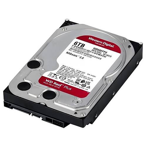 WD Red Plus Nas 6TB 3.5'' 5400Rpm SATA WD60EFPX