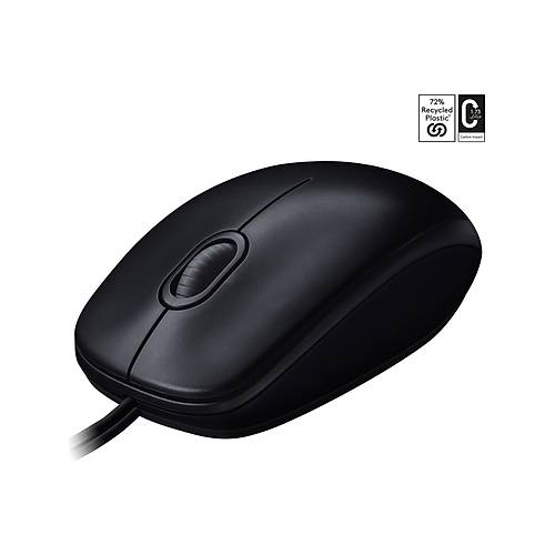 LOGITECH M100 USB KABLOLU MOUSE S�YAH 910-006652