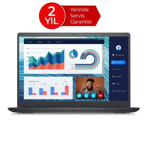 Dell Vostro 3420 i7-1165G7 16GB 512GB SSD 14 FHD Ubuntu N2022VNB3420EMEA_U