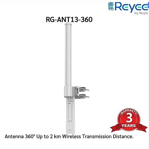 RUIJIE REYEE RG-ANT13-360 13DBI 360 DERECE OUTDOOR 2 KM H: 360�, V: 7� SEKTOR ANTEN