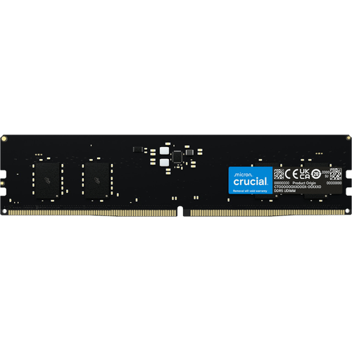 Crucial 32GB 5600MHz DDR5 CT32G56C46U5  UDIMM,1.1V CL46
