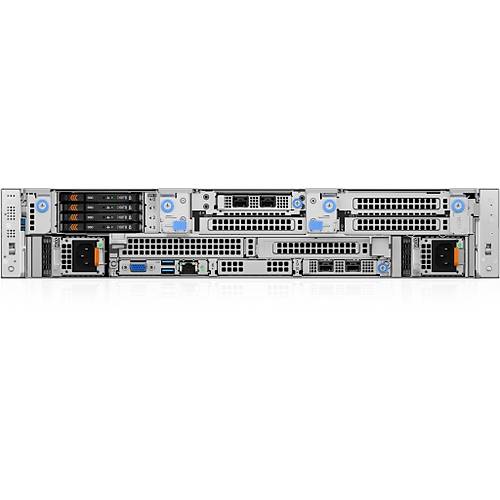 DELL POWEREDGE R570 SPL2 XEON 6511P 32GB DDR5 RDIMM-2x960GB SSD-2x1100w 2U Rack Sunucu