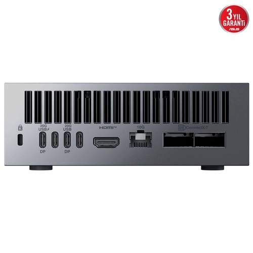 Asus ASCENT GX10 - NVIDIA GB10 CPU - NVIDIA Blackwell GPU - 128GB DDR5 RAM - 1TB SSD - NVIDIA DGX OS Kompakt Yapay Zeka S�per Bilgisayar� - GX10-GG0003BN