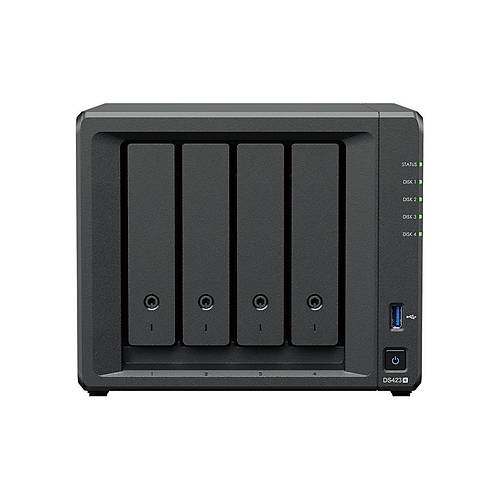 SYNOLOGY DS423 PLUS 6G CELERON J4125 (2.0GHz 4-Core) QC 6GB RAM- 4x3.5