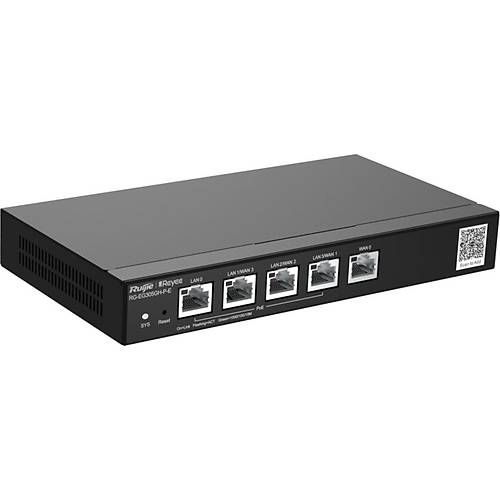 RUIJIE RG-EG305GH-P-E 5 PORT 10/100/1000 4 PORT POE YONETILEBILIR GATEWAY/ROUTER