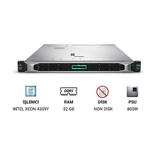 HPE DL360 G10 PLUS 4309Y 32GB MR416i-a NC 8SFF 800W 55273-421