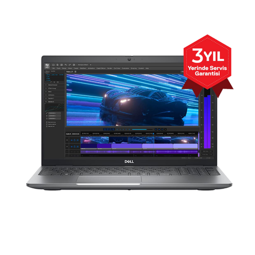 Dell Precision 3591 Ultra 7 165H 32GB 1TB SSD 8GB RTX 2000 Ada AI Destekli 15.6