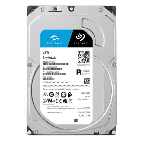 4 TB SEAGATE 3.5 SKYHAWK SATA 5400RPM 256MB 7/24 GUVENLIK ST4000VX016 (Resmi Distribit�r �r�n�)