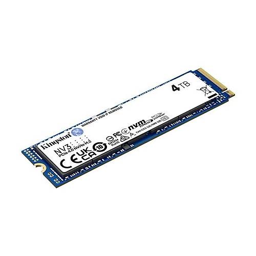KINGSTON 4TB NV3 SNV3S/4000G 6000-5000MB/s M2 NVME GEN4 D�SK