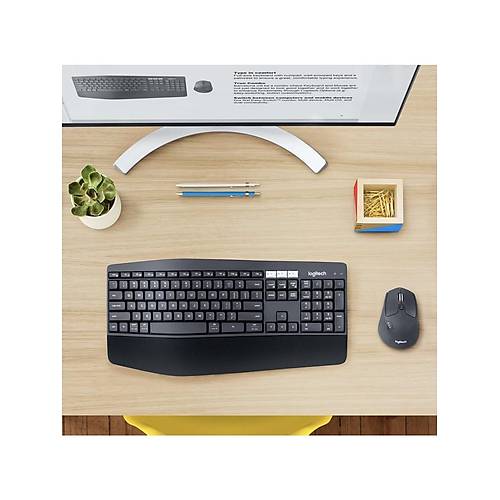 LOGITECH MK850 Q TR PERFORMANS KABLOSUZ KLAVYE MOUSE SET S�YAH 920-008230