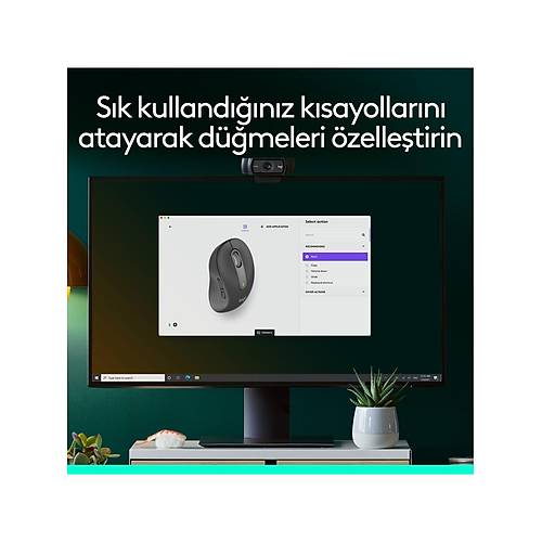 LOGITECH M650 MOUSE KABLOSUZ S�YAH 910-006253