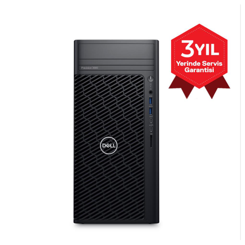 DELL Precision 3680_i7-14700-6 2.1GHz 2x16GB 1TB M.2 PCIe Windows 11 Pro 16GB RTX2000 Ada �� �stasyonu 3680 i7-14700-6