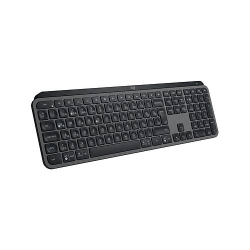 LOGITECH MX KEYS S GEL��M�� AYDINLATMALI TAM BOYUTLU KABLOSUZ T�RK�E Q KLAVYE S�YAH 920-011594