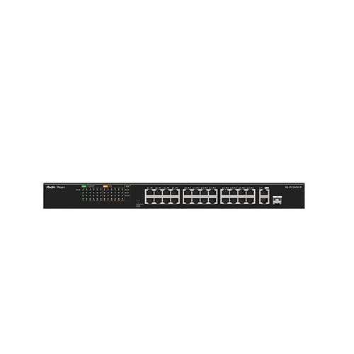 Ruijie Reyee RG-ES126FGS-LP 24 Port 10/100/1000 Mbps Gigabit PoE Switch