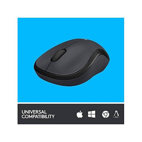 LOGITECH M220 SESS�Z KABLOSUZ USB MOUSE S�YAH 910-004878