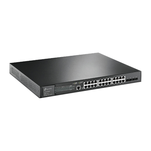 TP-LINK 24port PoE 384w 4-SFP 10GE / Gigabit Y�netilebilir Switch TL-SG3428XMP