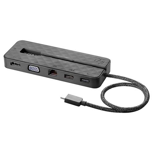 Hp Type-C Mini Yerle�tirme �stasyonu Siyah 1PM64AA