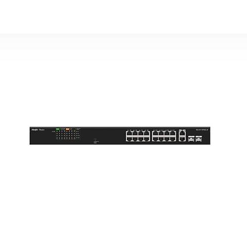 Ruijie Reyee RG-ES118FGS-LP 16 Port 10/100/1000 Mbps Gigabit PoE Switch