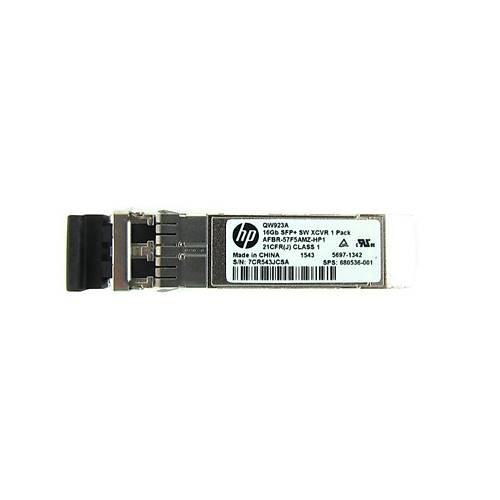 HPE QW923A 16GB FIBRE CHANNEL SHORT WAVE SFP+ TRANSCEIVER MODULE