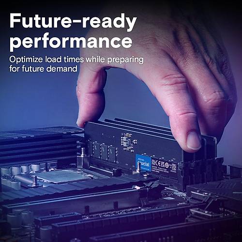 Crucial CT16G56C46U5 - 16GB DDR5-5600 Ud�mm Pc Ram Bellek CL46