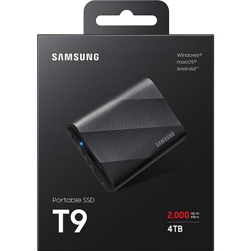Samsung T9 MU-PG4T0B/WW USB 3.2 4 TB Tanabilir SSD