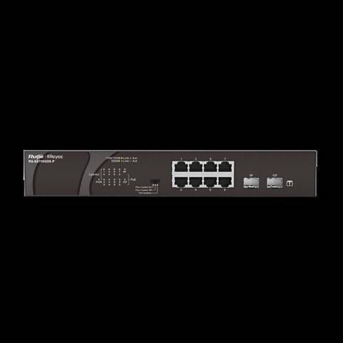 Ruijie Reyee RG-ES110GDS-P 10 Port 10/100/1000 Mbps Gigabit PoE Switch