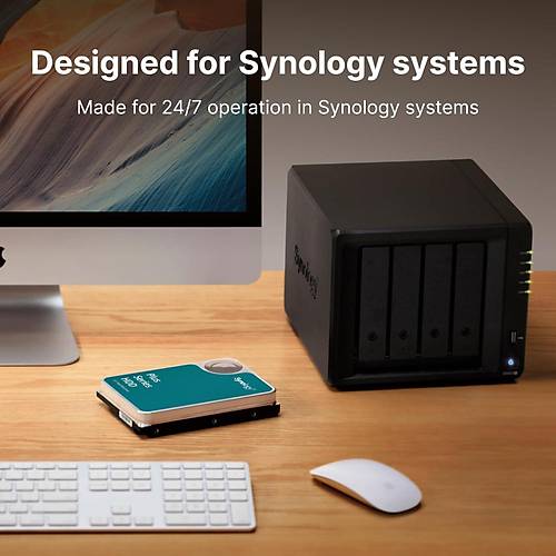 SYNOLOGY 6TB HAT3300-6T 5400 RPM 256MB SATA-3 NAS Diski