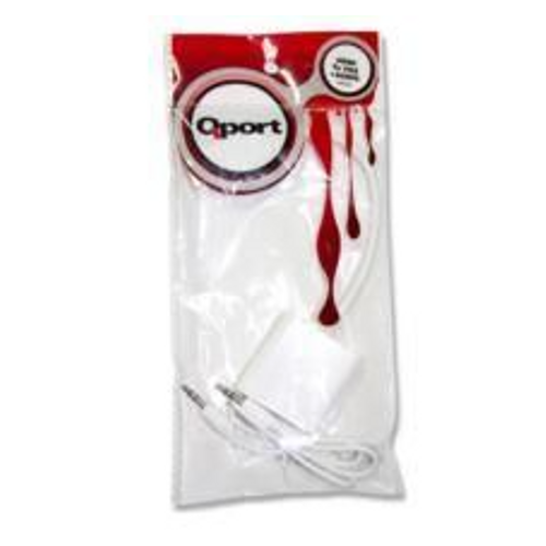 QPORT Q-HD-VGJ HDMI to VGA �evirici Adapt�r + 3.5mm Ses Jack Full HD Aktif D�n��t�r�c�