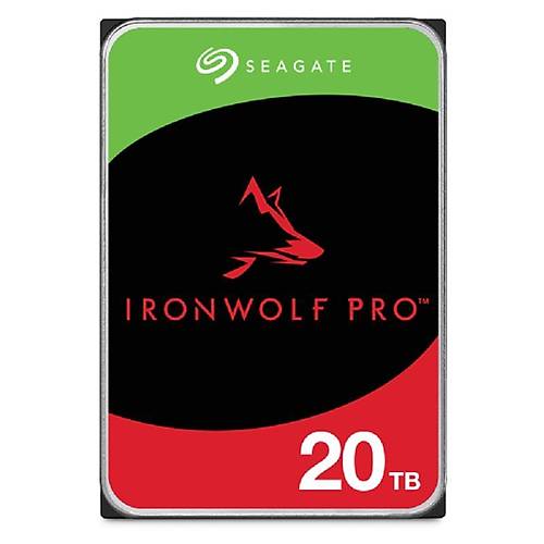 20 TB SEAGATE 3.5 IRONWOLF PRO SATA3 7200RPM 256MB ST20000NT001 (Resmi Distribit�r �r�n�)