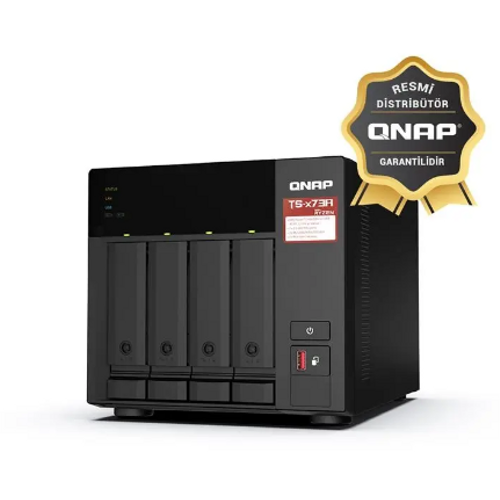 QNAP TS-473A-8GB RAM 4 HDD YUVALI TOWER NAS (RESM� D�STR�B�T�R GARANT�L�)