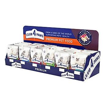 Club4Paws 72 Ad. (6 eit) Standl Pouch Mama Seti
